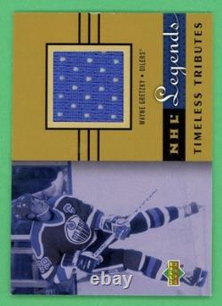 Wayne Gretzky 2001-02 Upper Deck NHL Legends Jersey Card #TT-WG