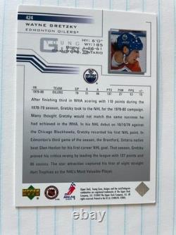 Wayne Gretzky 2002-03 Upper Deck Young Guns Flashback #424