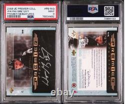 Wayne Gretzky 2003 Ud Premier Collection On Card Auto Sp #ps-wg Psa 9 Mint