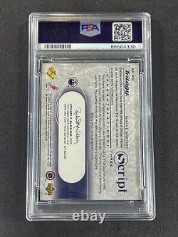 Wayne Gretzky 2003 Upper Deck Trilogy Script 3 Autograph Auto Psa 9 Pop1 NHL Hof