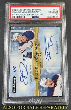 Wayne Gretzky 2003 Upper Deck Trilogy Script 3 Autograph Auto Psa 9 Pop1 NHL Hof