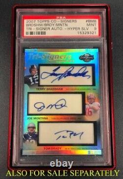Wayne Gretzky 2003 Upper Deck Trilogy Script 3 Autograph Auto Psa 9 Pop1 NHL Hof