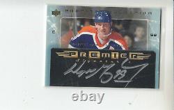 Wayne Gretzky 2004-05 Upper Deck Premier Collection Silver Ink Autograph Sp