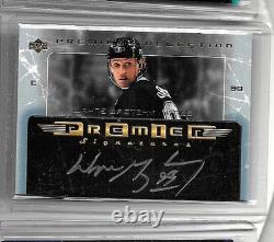 Wayne Gretzky 2004 Ud Premier Collection Premier Signatures Certified Autograph