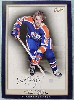 Wayne Gretzky 2005-06 Upper Deck Bee Hive Jumbo 5x7 PhotoGraphs Auto HOF SP