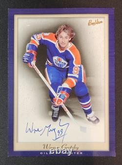 Wayne Gretzky 2005-06 Upper Deck Bee Hive Jumbo 5x7 PhotoGraphs Auto HOF SP