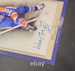 Wayne Gretzky 2005-06 Upper Deck Bee Hive Jumbo 5x7 PhotoGraphs Auto HOF SP