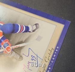 Wayne Gretzky 2005-06 Upper Deck Bee Hive Jumbo 5x7 PhotoGraphs Auto HOF SP