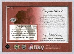 Wayne Gretzky 2005-06 Upper Deck Beehive Matted Materials Jersey #MM-WG Edmonton