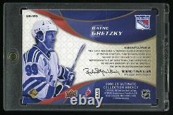 Wayne Gretzky 2008-09 Upper Deck Ultimate Collection Ultimate Signatures Auto