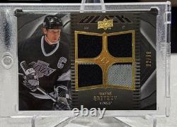 Wayne Gretzky 2009-10 Upper Deck Black Quad Jersey 02/99