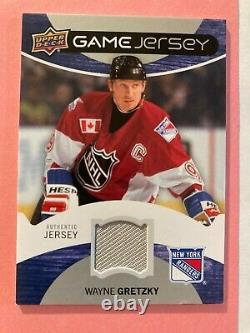 Wayne Gretzky 2012-13 Upper Deck Series 1 Authentic Jersey Card #gj-wg