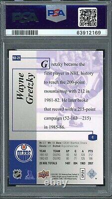 Wayne Gretzky 2013 Upper Deck SP Authentic Retro Hockey Card #93 Graded PSA 10