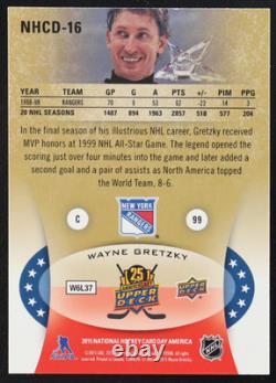 Wayne Gretzky 2015-16 Autographed Upper Deck Card #11/22 Wayne Gretzky 2015-16 Autographed Upper Deck Card #11/22
