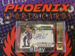 Wayne Gretzky 2015-16 Upper Deck Premier Legendary Signature OnCard Auto BGS 9.5