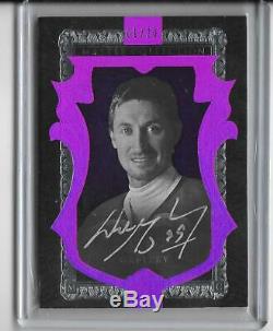Wayne Gretzky 2015 Upper Deck Master Collection Autograph Auto #01/20