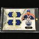 Wayne Gretzky 2015 Upper Deck The Cup Foundations Quad Jersey #'d /75 Oilers Nhl