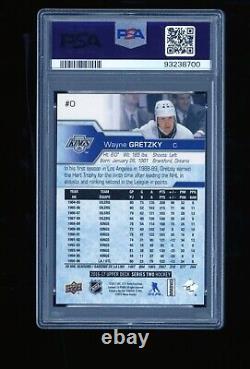 Wayne Gretzky 2016-17 Upper Deck Achievement #0 LAK PSA 9 MINT POP 2