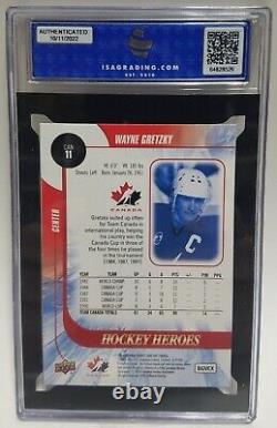 Wayne Gretzky 2016 Upper Deck NHCD Canada ISA 10 Team Canada GOAT TNT Hockey
