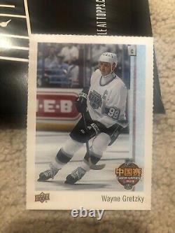Wayne Gretzky 2017-18 Upper Deck CHINA SERIES Chinese Hockey Card #99 Promo NHL
