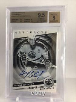 Wayne Gretzky 2018-19 Upper Deck Artifacts Aurum Signatures (MBro) #AW-10