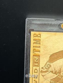 Wayne Gretzky 2018-19 Upper Deck Engrained Carved in Time #CT-1 Wood Card SSP