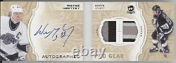 Wayne Gretzky 2019 Upper Deck The Cup Autographed Pro Gear Patch Auto Book /12