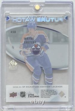 Wayne Gretzky 2020-21 SP Signature Edition Legends All-Time Future Watch Acetate