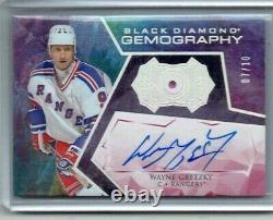 Wayne Gretzky 2020-21 Upper Deck Black Diamond Diamond Gem Auto/Autograph /10