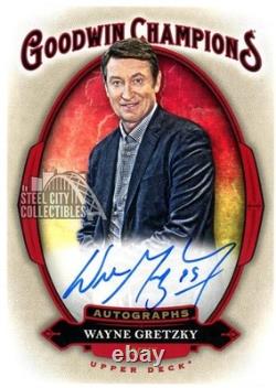 Wayne Gretzky 2020 Upper Deck Goodwin Champions Autograph Card #A-WG