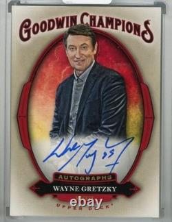 Wayne Gretzky 2020 Upper Deck Goodwin Champions Hockey Autographs #A-WG
