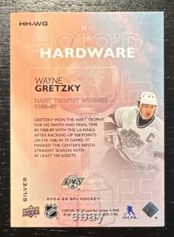 Wayne Gretzky 2024-25 Upper Deck SPx Holo'd Hardware #HH-WG Kings SSP 1267 MINT