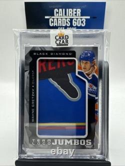 Wayne Gretzky 2025-26 Black Diamond Team Logo Jumbos Patch? Oilers