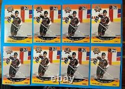 Wayne Gretzky 40 Cards Lot Untouched for Decades 1990s Upper Deck Score ProSet