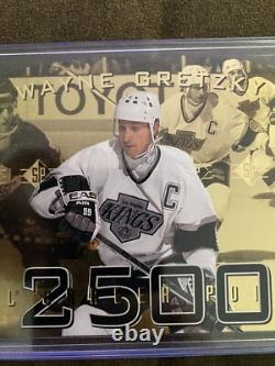 Wayne Gretzky 95 Upper Deck Authenticated Jumbo 2500 Pts 4371/500- Excellent-NM