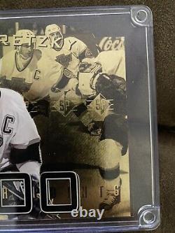 Wayne Gretzky 95 Upper Deck Authenticated Jumbo 2500 Pts 4371/500- Excellent-NM