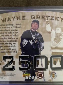 Wayne Gretzky 95 Upper Deck Authenticated Jumbo 2500 Pts 4371/500- Excellent-NM