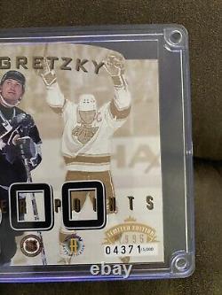 Wayne Gretzky 95 Upper Deck Authenticated Jumbo 2500 Pts 4371/500- Excellent-NM