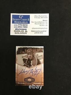 Wayne Gretzky AUTO 2004 Upper Deck Legendary Signatures Hockey Card HOF