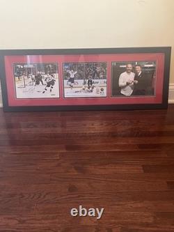Wayne Gretzky Alex Ovechkin Autographed Framed 8x10's with UD and Fanatics COA