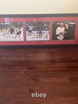 Wayne Gretzky Alex Ovechkin Autographed Framed 8x10's with UD and Fanatics COA