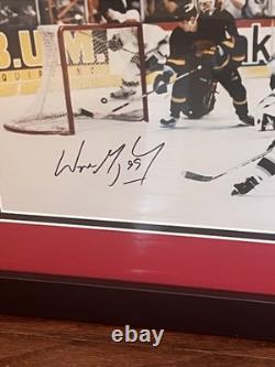 Wayne Gretzky Alex Ovechkin Autographed Framed 8x10's with UD and Fanatics COA