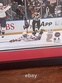 Wayne Gretzky Alex Ovechkin Autographed Framed 8x10's with UD and Fanatics COA