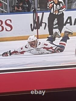 Wayne Gretzky Alex Ovechkin Autographed Framed 8x10's with UD and Fanatics COA