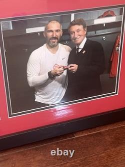 Wayne Gretzky Alex Ovechkin Autographed Framed 8x10's with UD and Fanatics COA