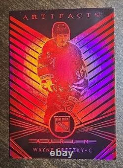 Wayne Gretzky Aurum Red #A-41 Numbered 11/25 2019-20 Upper Deck Artifacts NYR