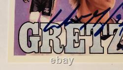 Wayne Gretzky Auto 1992-93 Hockey Heroes Checklist COA Hologram Upper Deck