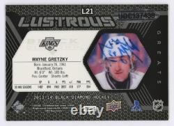 Wayne Gretzky Auto /4 Buyback 2015-16 Upper Deck Lustrous Greats Autograph Kings