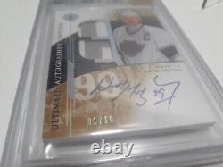 Wayne Gretzky Auto Patch 1/10, BGS 9, Upper Deck 2009-10 Ultimate Collection