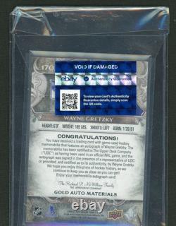Wayne Gretzky Auto Upper Deck Game Used Jersey Card # /25 Ebay Authenticated